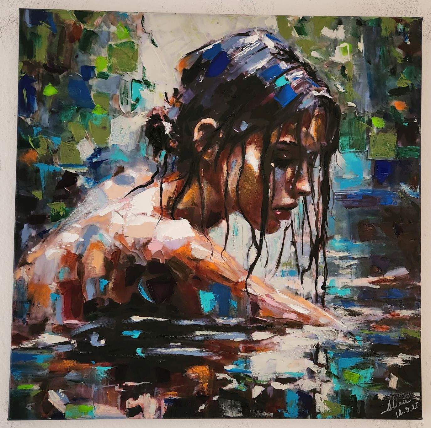 ArteDiAlina.com painting: Into the Woods